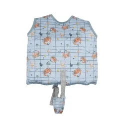 Mikk-Line Svømmevest mønstret - Faded Denim - 1-2 år/11-15 kg