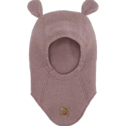 Mikk-Line Uldhue m. Ører - Twilight Mauve