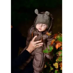 Mikk-Line Uldhue m. Ører - Twilight Mauve