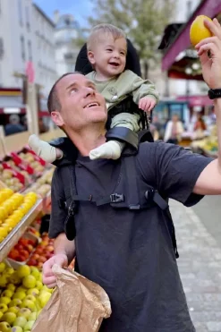 MINIMEIS® Bærestol G5 - Sort Premium