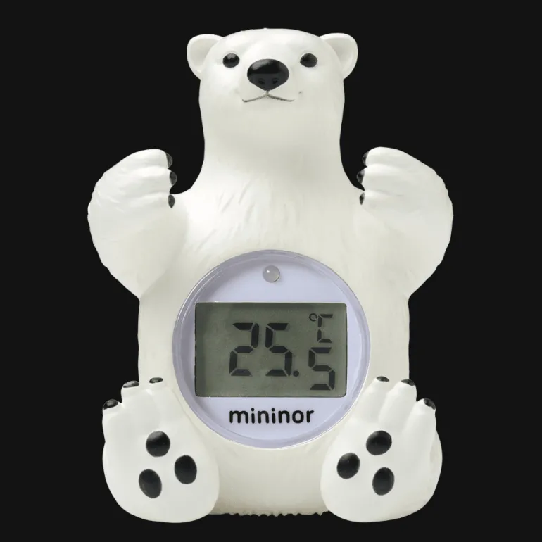Mininor badetermometer - isbjørn
