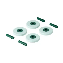 Modu 4 x Foam wheels Ocean Mint / Forest Green