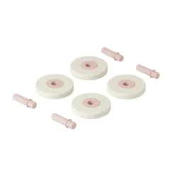 Modu 4 x Foam wheels Sand Grey / Soft Rose