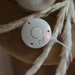 Moonie økologisk brummende bjørn m. Lampe - caramel natur