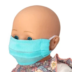 MUNDBIND - BLÅ - 3 STK.