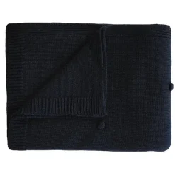 Mushie Babytæppe Dots Dark Navy