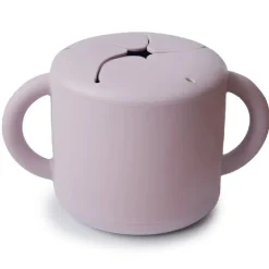 Mushie Snack Cup - soft lilac