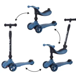 My Hood Kick'n'Ride 3i1 - Mørkeblå