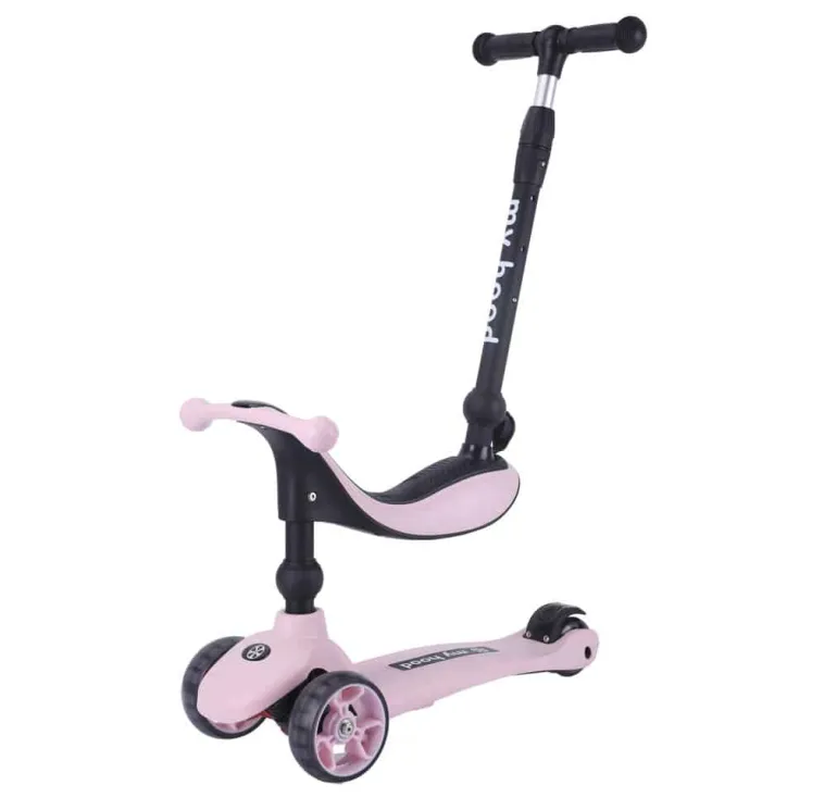 My Hood Kick'n'Ride 3i1 - Rosa