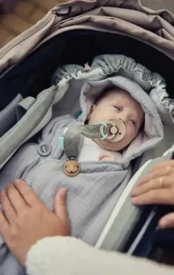 Najell barnevognsdragt - Mercury Grey