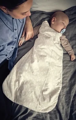 Najell Sovepose - Leopard Beige/6-18 måneder