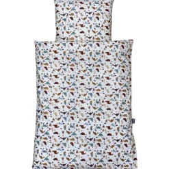 NM Baby sengelinned - navy m/små biler