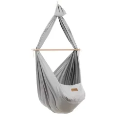 NONOMO® Nordic slyngevugge med kapokmadras - grå