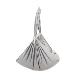 NONOMO® Nordic slyngevugge med kapokmadras - grå