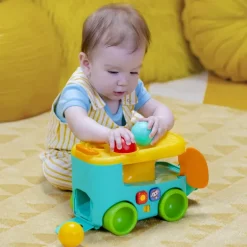 Pop & Roll Safari Bus bold legetøj