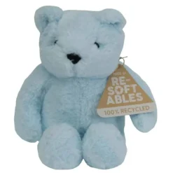Resoftables Bamse - blå 25 cm