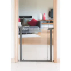 Safe & Care - Presmonteret sikkerhedsgitter. - 76-96 cm