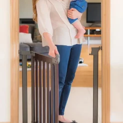 Safe & Care - Presmonteret sikkerhedsgitter - 76-96 cm.