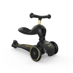 Scoot and Ride Highway Kick 1 - Olive Black/Gold