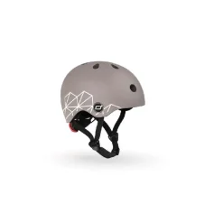 Scoot and Ride hjelm XXS - S - Brown Lines