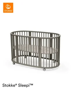 Sleepi mini V3 Hazy Grey inkl. Madras og forlængerstykke