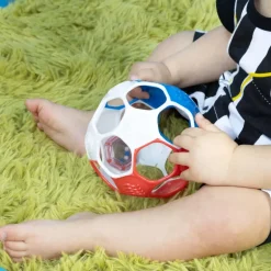 Soccer Oball - fodbold (rød/hvid/blå)