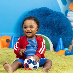 Soccer Oball - fodbold (rød/hvid/blå)