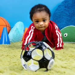 Soccer Oball - fodbold (sort/hvid)