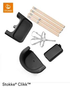 Stokke® Clikk™ højstol - Black Natural