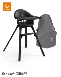 Stokke® Clikk™ højstol - Midnight Black