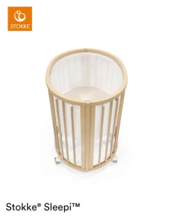 Stokke SLEEPI V3 Mesh Sengerand til Mini Hvid