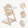 Stokke Tripp Trapp Bundle - Højstol, Babyset og Tray - Natur