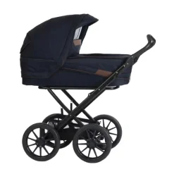 Stork Classic - Stel: Sort - Overdel: Navy Blue/Brown