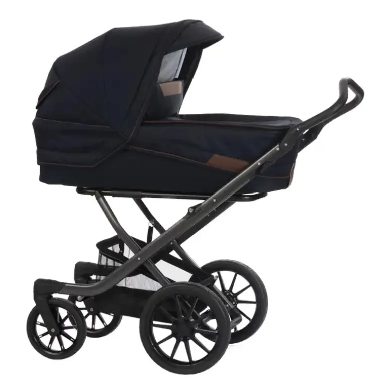 Stork Free - Stel: Sort - Overdel: Navy Blue/Brown
