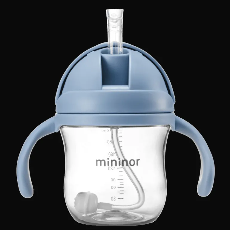 Sugerørskop Tritan 220ml - blå