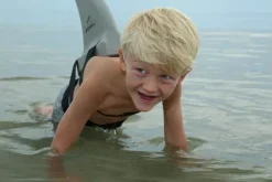 SwimFin Hajfinne - Lys Grå