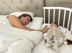 Tatti SleepWell vest til bedside og tremmeseng - beige