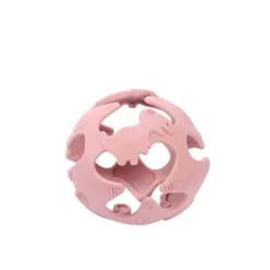 Tiny Tot Silikone Bold Baby Støvet Rosa