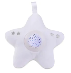 Twinkle Lights natlampe - Stjerne hvid