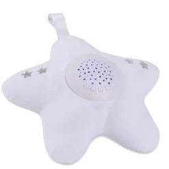 Twinkle Lights natlampe - Stjerne hvid