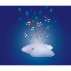 Twinkle Lights natlampe - Stjerne hvid