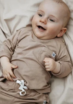 UV Longsleeve - Peanut Brown (12-18m)