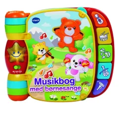 Vtech Baby musikbog med børnesange DK