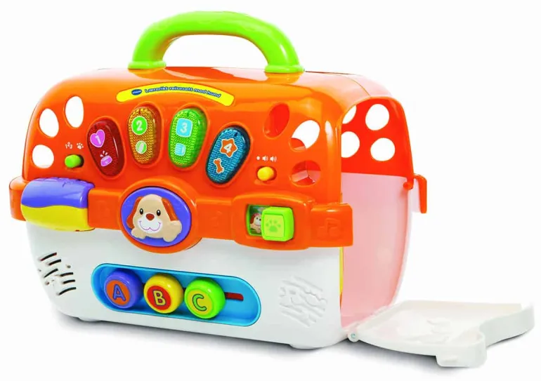 Vtech Baby transportboks m. plyshvalp DK