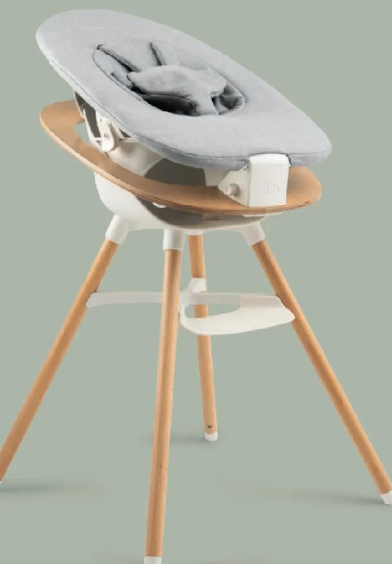 Ziza Monteringssæt af skråstol på højstol - Vanilla