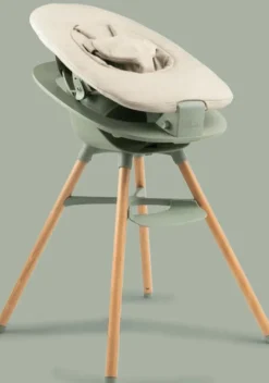 Ziza Monteringssæt af skråstol på højstol - Olive